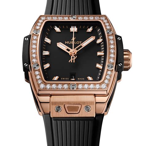 hublot king gold diamond